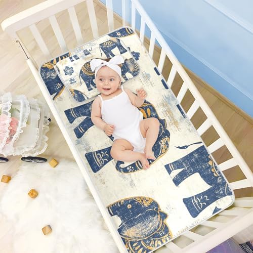 Cooling Baby Mattress Pad Protector 28x52 1