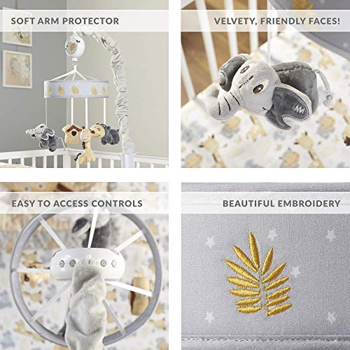 Oberlux Musical Baby Crib Mobile - Jungle Animal Theme