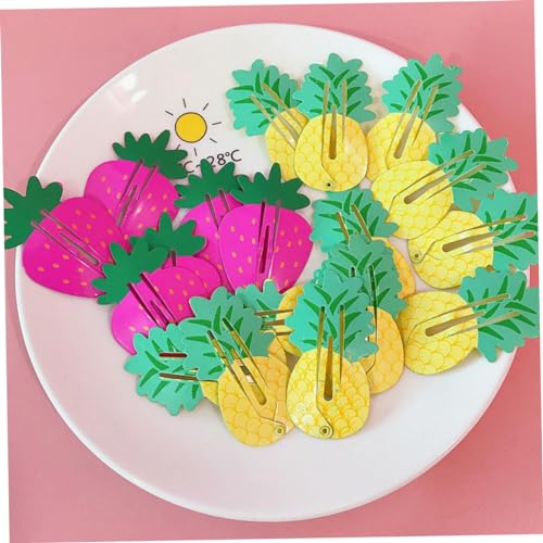 Pineapple Hair Clips 10 Pcs for Kids and Babies