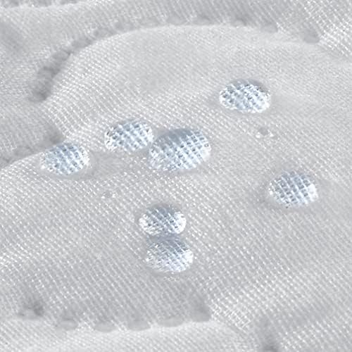 Sealy Baby Waterproof Crib Mattress Protector Pad - 52 x 28 White