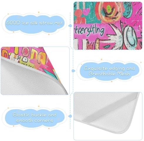Cooling Baby Crib Mattress Pad 28x52 Ultra Soft Disposable