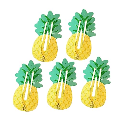 Pineapple Hair Clips 10 Pcs for Kids and Babies