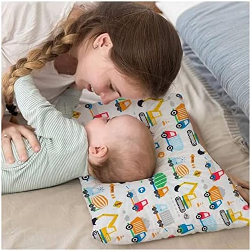 Baby Toddler Pillow Cases - 13x18 Soft Cotton Set of 2