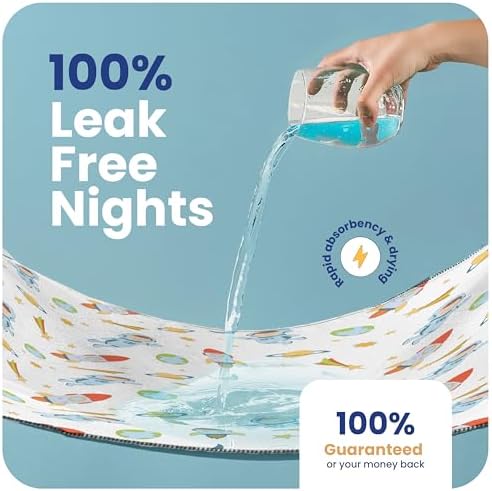 IMPROVIA Toddler Bed Wetting Pad 2 Pack