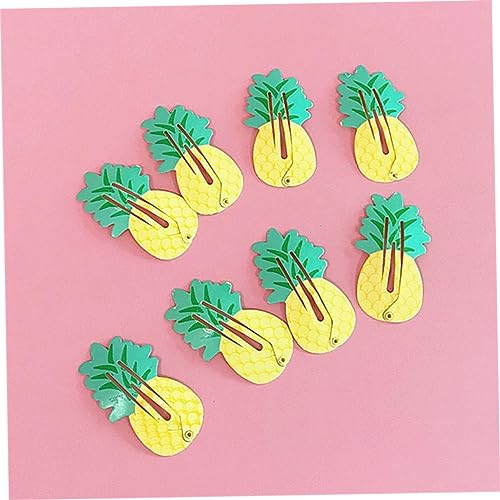Pineapple Hair Clips 10 Pcs for Kids and Babies