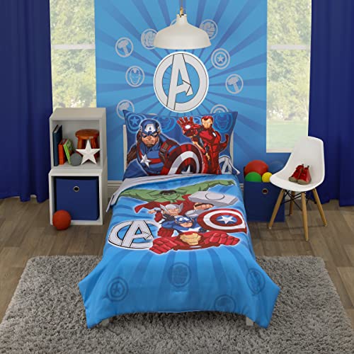 Disney Marvel Avengers Toddler Bed Set 4 Piece 1