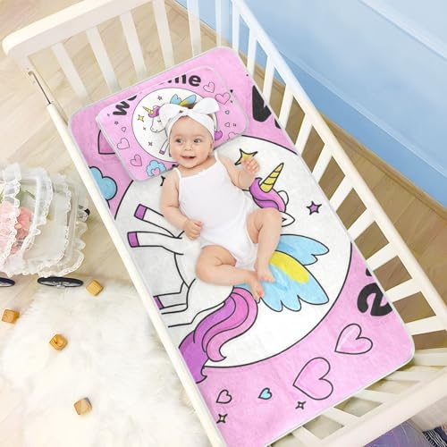 Welcome Home Cooling Baby Mattress Pad Protector 28x52