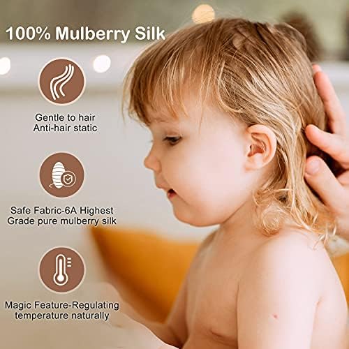 ATreebag 100 Mulberry Silk Pillowcase for Toddler