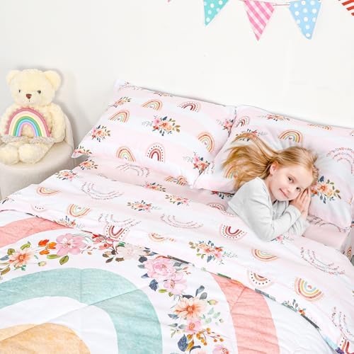 Pea Pod Toddler Bedding Set Twin Size for Girls