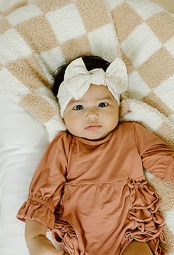 Baby Bling Bows - Classic Knot Headbands for Newborn to Little Girls