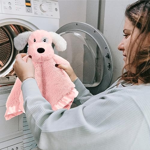 BEILIMU Plush Puppy Security Blanket 135 Inch Soft Lovey Toy for Baby