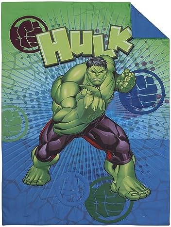 Marvel The Incredible Hulk 4 Piece Toddler Bed Set