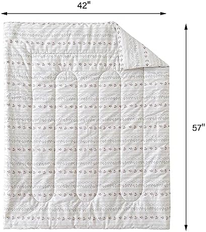 Joyreap 4 Piece Cotton Toddler Bedding Set for Girls