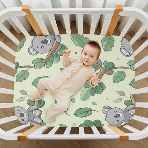 Wajiw Koala Crib Sheets for Girls and Boys