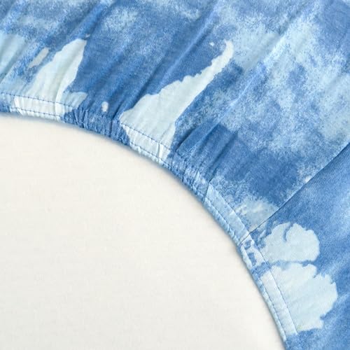 HonestBaby Organic Cotton Crib Sheet Set Heather Gray
