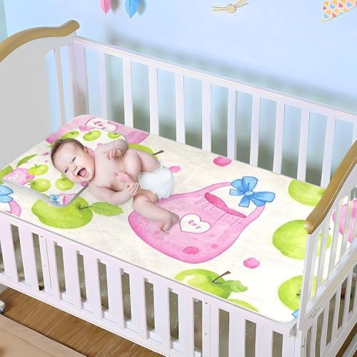 Cooling Baby Mattress Pad 28x52 inch Ultra Soft