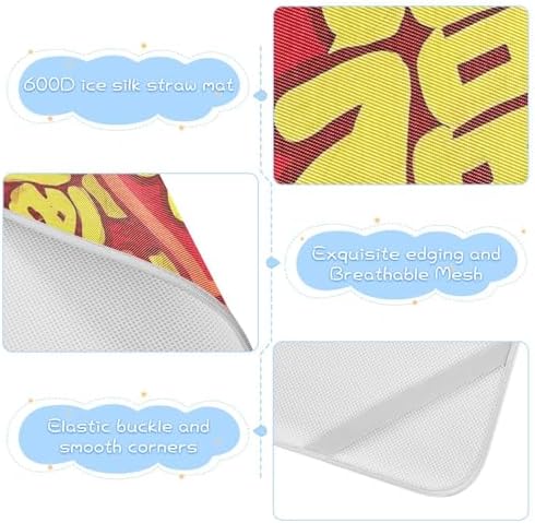 Cooling Baby Mattress Pad Waterproof 28x52 Breathable Crib Bumper Pad for Kids