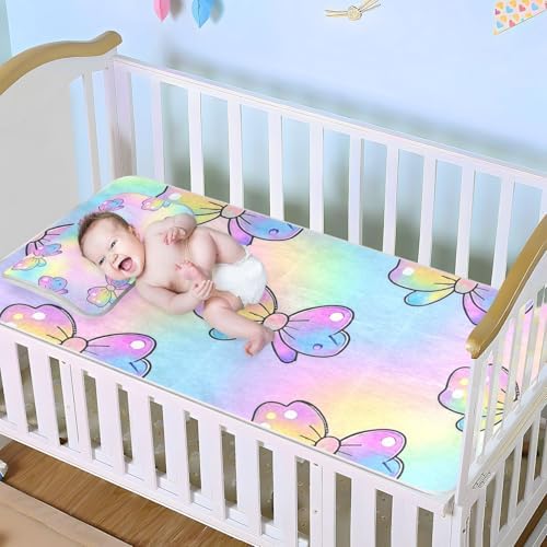 Cooling Baby Mattress Pad Protector 28x52