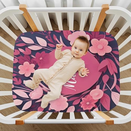 Wajiw Crib Sheets Soft Breathable Fitted 28x52In 1