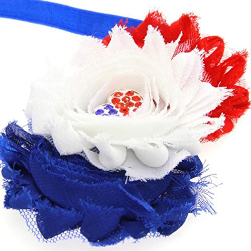4th of July Baby Girl Headband Bow