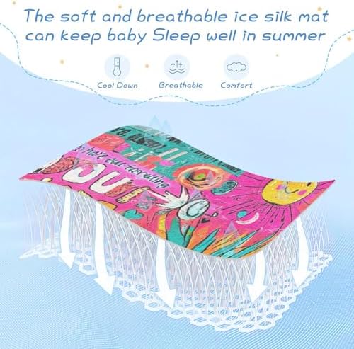 Cooling Baby Crib Mattress Pad 28x52 Ultra Soft Disposable