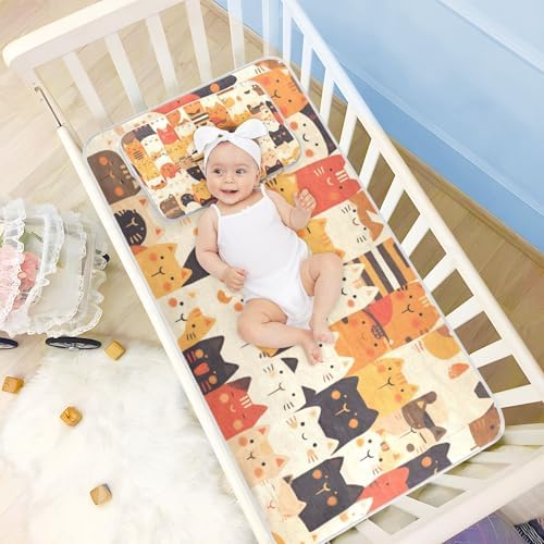 Cooling Waterproof Crib Mattress Pad for Baby