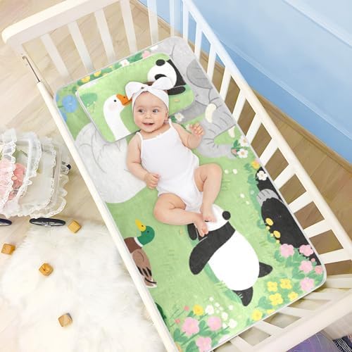 Cooling Baby Mattress Pad with Waterproof Protection 28x52 1