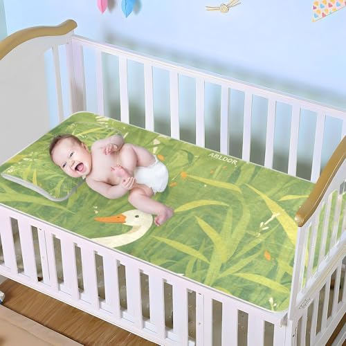 Cooling Waterproof Mattress Pad for Baby Toddler 28x52