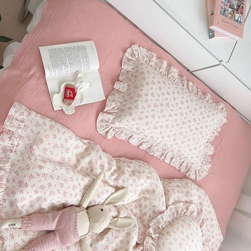 BuLuTu 4 Layer Muslin Cotton Toddler Pillowcase 1