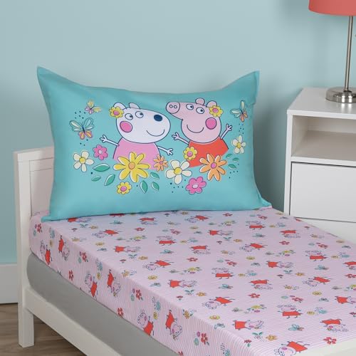 NoJo Peppa Pig Toddler Sheet Set 2 Piece