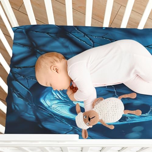 Wajiw Halloween Soul Crib Sheets for Girls and Boys
