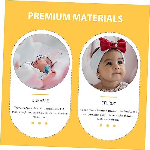 ERINGOGO 6Pcs Elastic Headbands for Baby and Kids