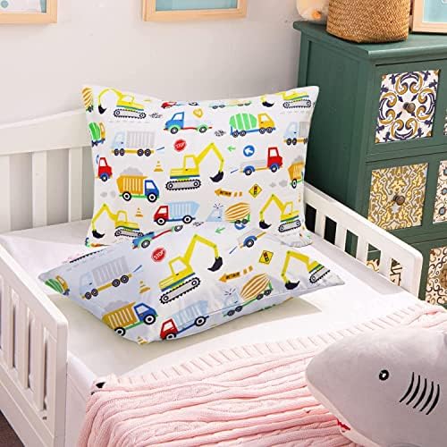 Baby Toddler Pillow Cases - 13x18 Soft Cotton Set of 2