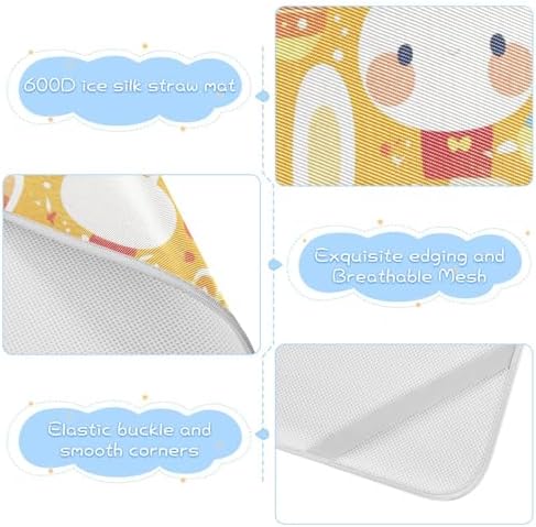 Cooling Baby Mattress Pad 28x52 Reusable for Kids and Adults
