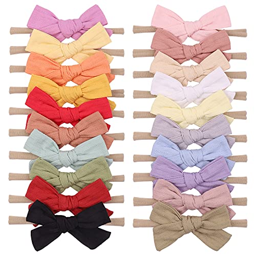 15 PCS Baby Girls Headbands with Bows Hair Accessories