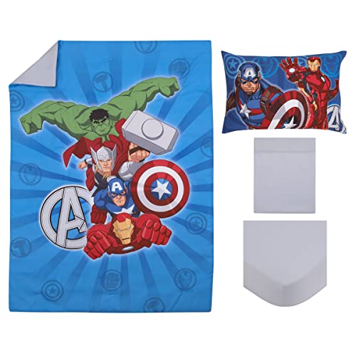 Disney Marvel Avengers Toddler Bed Set 4 Piece 1