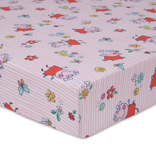 NoJo Peppa Pig Toddler Sheet Set 2 Piece