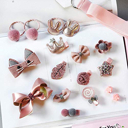 Scettar Baby Hair Clips and Bows Set 36 Pieces