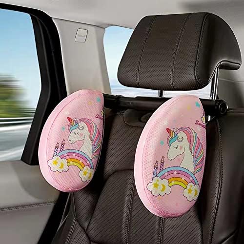 LANGTYNE Cartoon Car Neck Pillow for Kids Adults