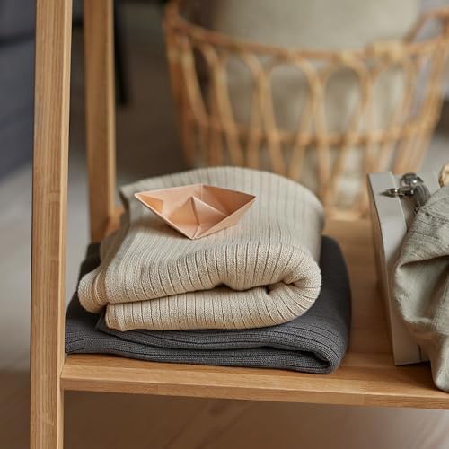 Huxie Organic Cotton Baby Blanket - 30 x 40 Soft Swaddle Blanket