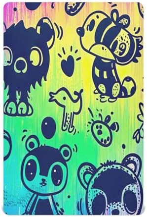 Wajiw Cute Animals Crib Sheet for Girls Boys