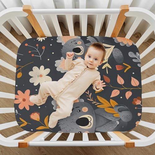 Wajiw Koala Crib Sheets for Soft and Breathable Sleep 1