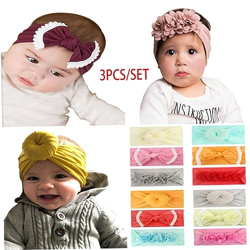 CALLARON Adorable Hair Band Set 3pcs for Boys Girls