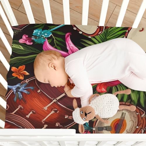Wajiw Soft Breathable Crib Sheets for Girls and Boys