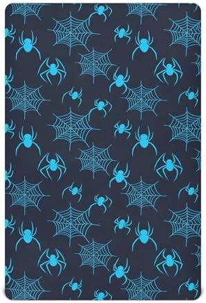 Qilmy Halloween Fitted Crib Sheet Soft Breathable