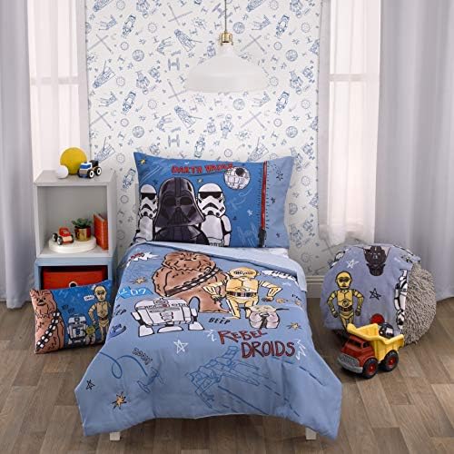 Disney Star Wars Rule The Galaxy 4-Piece Toddler Bed Set