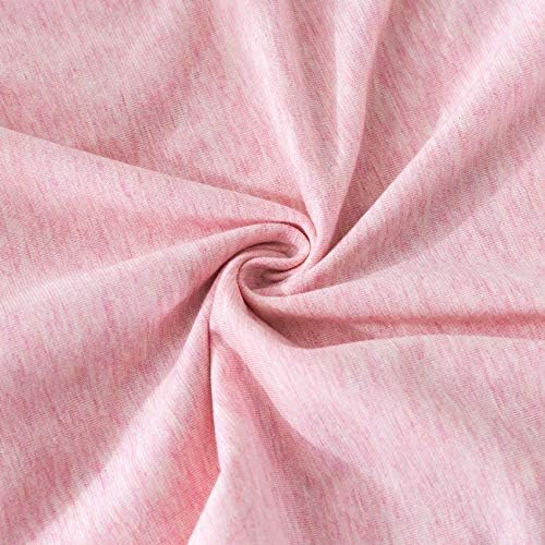H HOUSEHOLD Toddler Pillowcases 2 Pack Pink Envelope Closure