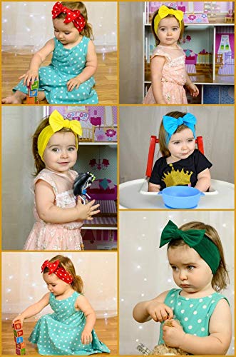 Babygiz Baby Girl Headband with Bow - Maroon