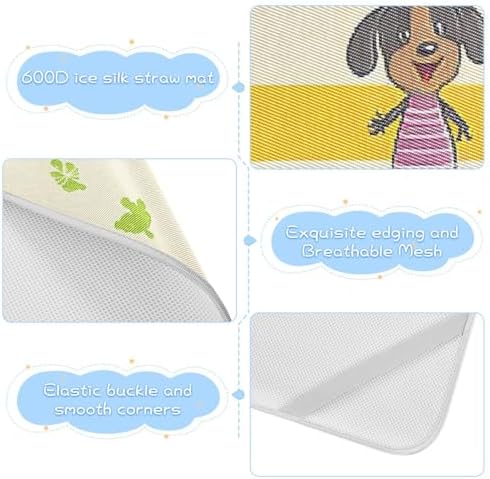 Cooling Baby Mattress Protector Pad 28x52 Reusable