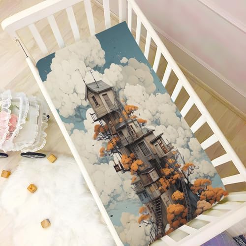 Wajiw Fairy Tale Crib Sheets for Girls and Boys 1